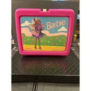 1990 Mattel Barbie Lunchbox - Thermos
